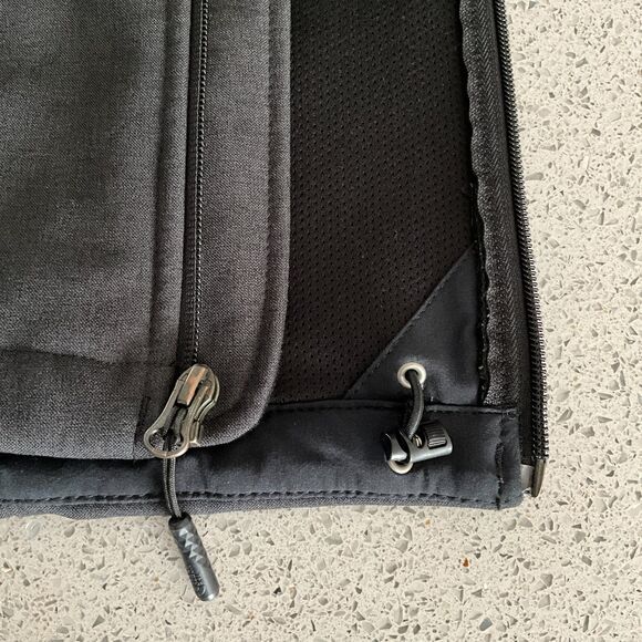 The North Face Windwall Jacket Gray Full Zip Long Sleeve FLAWED L - Picture 15 of 15